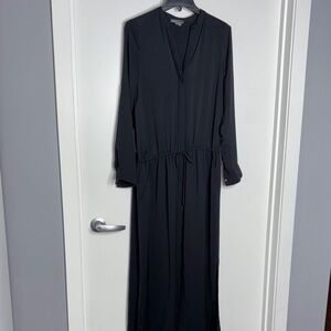 Vince Elegant Black Long Sleeve Dress